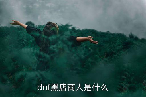 dnf黑店商人是什么