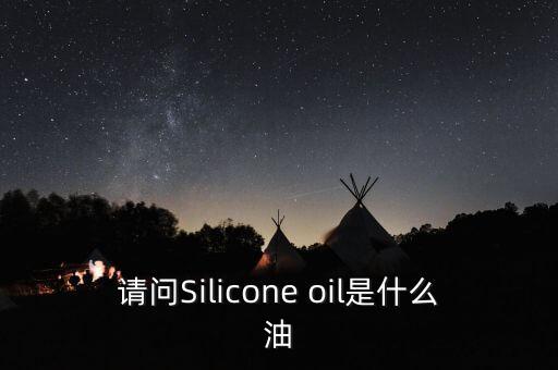 請問Silicone oil是什么油