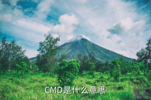 cmd是什么單位，cmd是什么