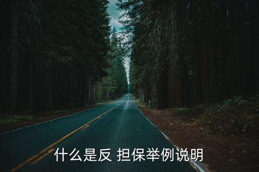 上市公司未提供反擔(dān)保