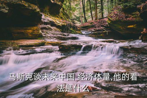 馬斯克談未來中國 經(jīng)濟體量,他的看法是什么