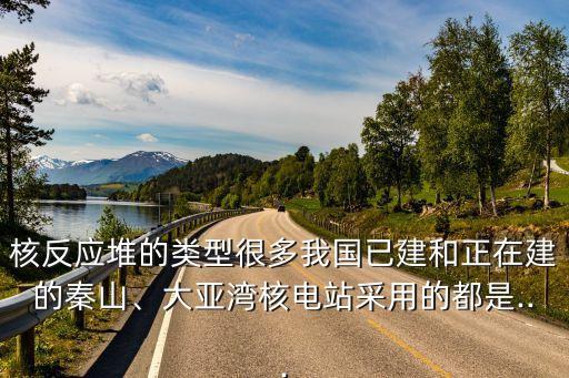 核反應堆的類型很多我國已建和正在建的秦山、大亞灣核電站采用的都是...