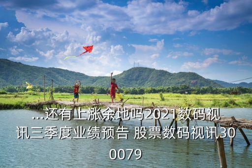 ...還有上漲余地嗎2021數(shù)碼視訊三季度業(yè)績(jī)預(yù)告 股票數(shù)碼視訊300079