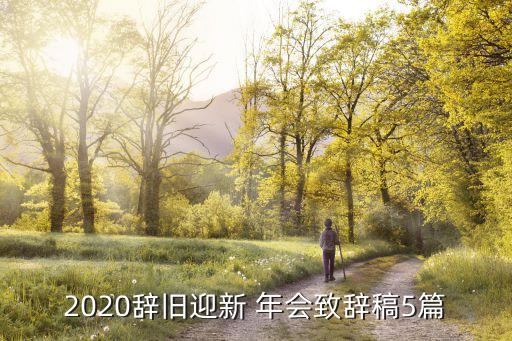 2020辭舊迎新 年會(huì)致辭稿5篇