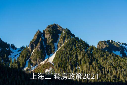 上海改善二套房稅新政,2021年上海二套房新政