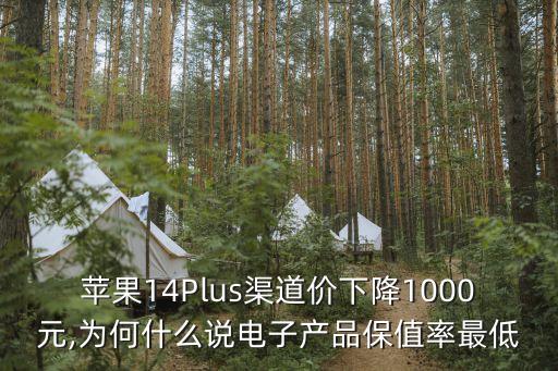 蘋果14Plus渠道價(jià)下降1000元,為何什么說電子產(chǎn)品保值率最低