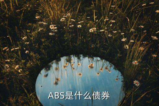 ABS是什么債券