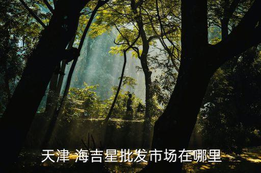  天津 海吉星批發(fā)市場(chǎng)在哪里