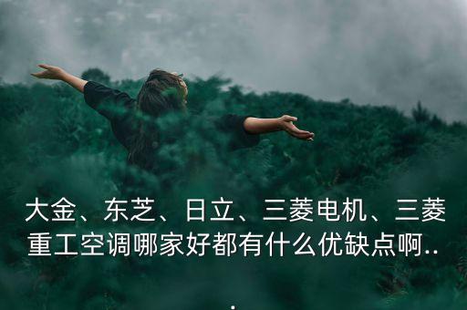  大金、東芝、日立、三菱電機(jī)、三菱重工空調(diào)哪家好都有什么優(yōu)缺點(diǎn)啊...