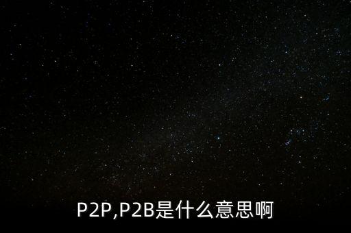 p2b公司如何開(kāi)展業(yè)務(wù)