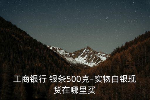 中國黃金投資銀條