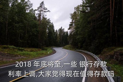 2018 年底將至,一些 銀行存款利率上調(diào),大家覺(jué)得現(xiàn)在值得存款嗎