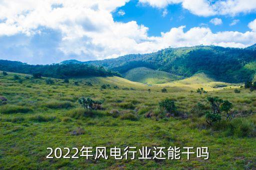 2022年風電行業(yè)還能干嗎