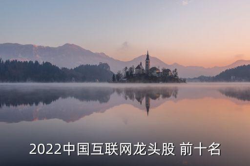 2022中國互聯(lián)網龍頭股 前十名