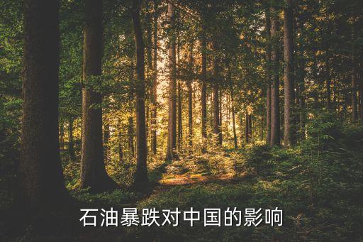 石油暴跌對(duì)中國(guó)的影響