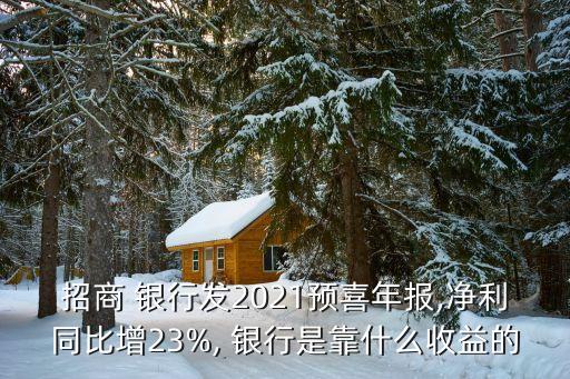 招商 銀行發(fā)2021預喜年報,凈利同比增23%, 銀行是靠什么收益的