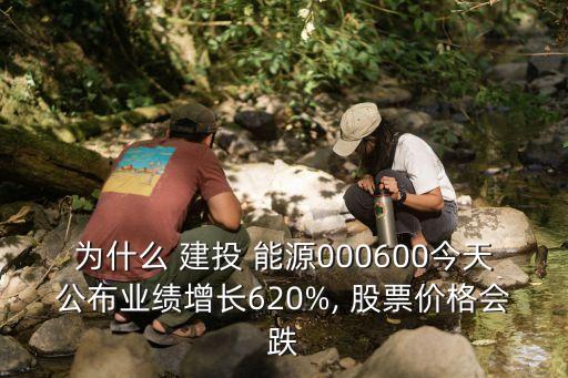 為什么 建投 能源000600今天公布業(yè)績增長620%, 股票價格會跌