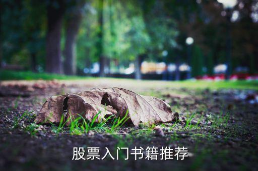  股票入門書(shū)籍推薦