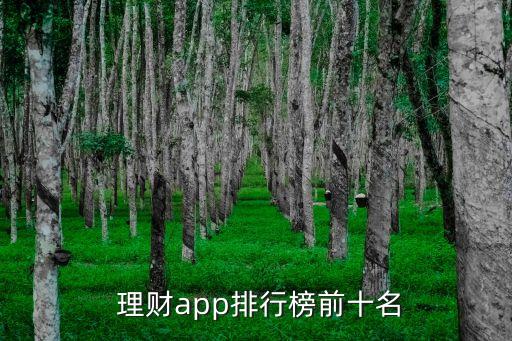  理財app排行榜前十名