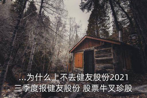 ...為什么上不去健友股份2021三季度報健友股份 股票牛叉珍股