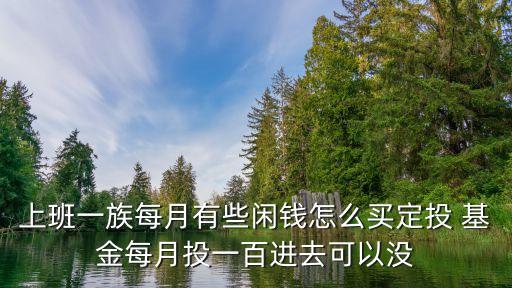 上班一族每月有些閑錢怎么買定投 基金每月投一百進(jìn)去可以沒(méi)