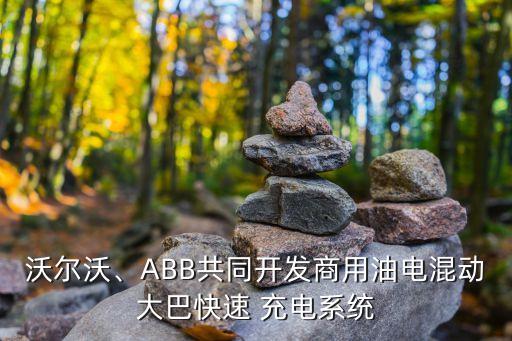 沃爾沃、ABB共同開發(fā)商用油電混動大巴快速 充電系統(tǒng)