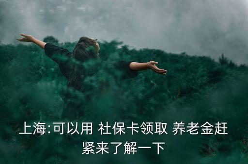 上海:可以用 社?？I(lǐng)取 養(yǎng)老金趕緊來了解一下