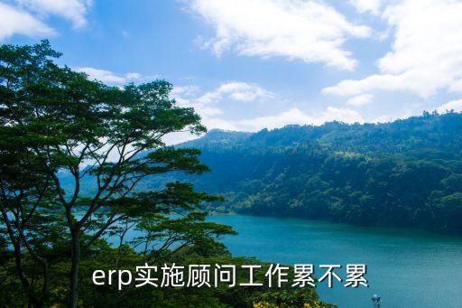 erp實(shí)施顧問(wèn)工作累不累