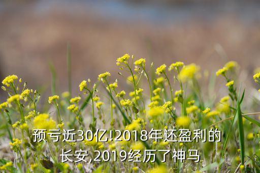 預(yù)虧近30億!2018年還盈利的 長(zhǎng)安,2019經(jīng)歷了神馬