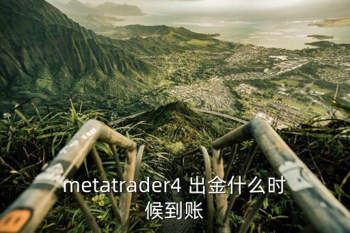 metatrader4 出金什么時候到賬