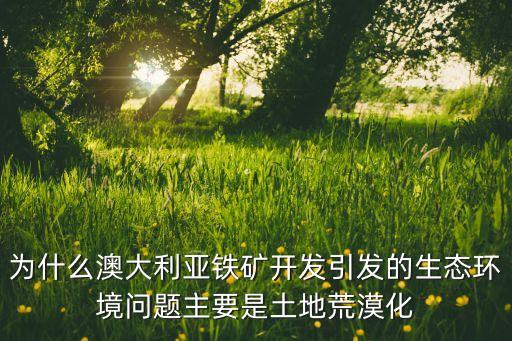 為什么澳大利亞鐵礦開發(fā)引發(fā)的生態(tài)環(huán)境問題主要是土地荒漠化