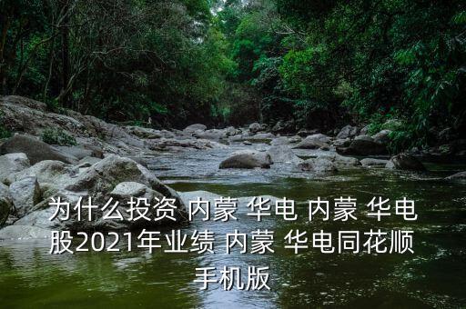 為什么投資 內(nèi)蒙 華電 內(nèi)蒙 華電股2021年業(yè)績 內(nèi)蒙 華電同花順手機版