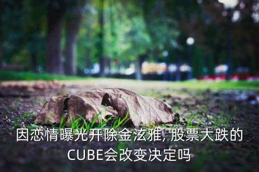 因戀情曝光開(kāi)除金泫雅, 股票大跌的CUBE會(huì)改變決定嗎