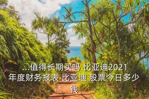 ...值得長(zhǎng)期買嗎 比亞迪2021年度財(cái)務(wù)報(bào)表 比亞迪 股票今日多少錢