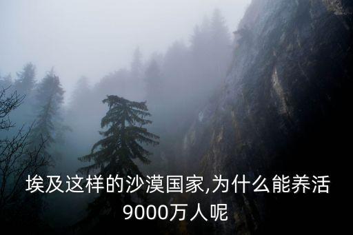  埃及這樣的沙漠國家,為什么能養(yǎng)活9000萬人呢