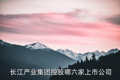  長(zhǎng)江產(chǎn)業(yè)集團(tuán)控股哪六家上市公司