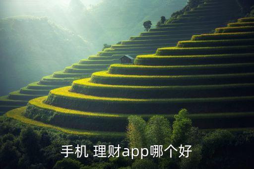 手機(jī) 理財(cái)app哪個(gè)好